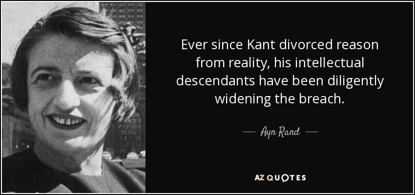Ayn Rand vs Kant